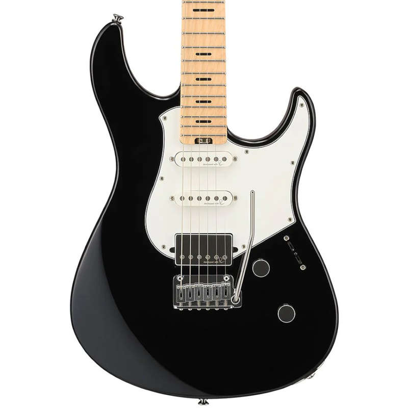 Yamaha PACS+12 Pacifica Standard Plus Electric Guitar - Maple Fingerboard - Black