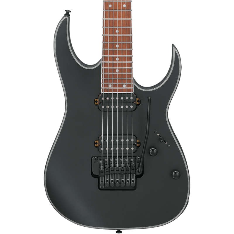 Ibanez RG7420EX 7-string Electric Guitar - Black Flat