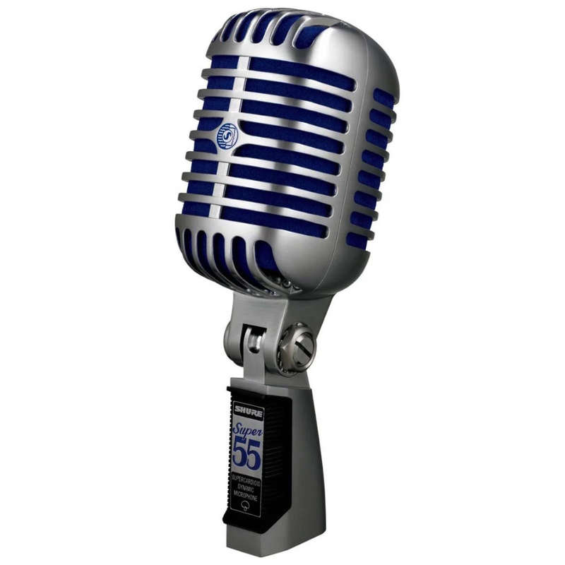 Shure Super 55 Deluxe Supercardioid Dynamic Vocal Microphone