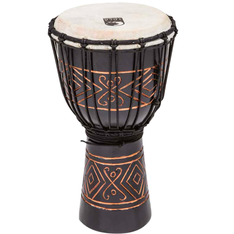Toca  10" Street Series Djembe - Black Onyx