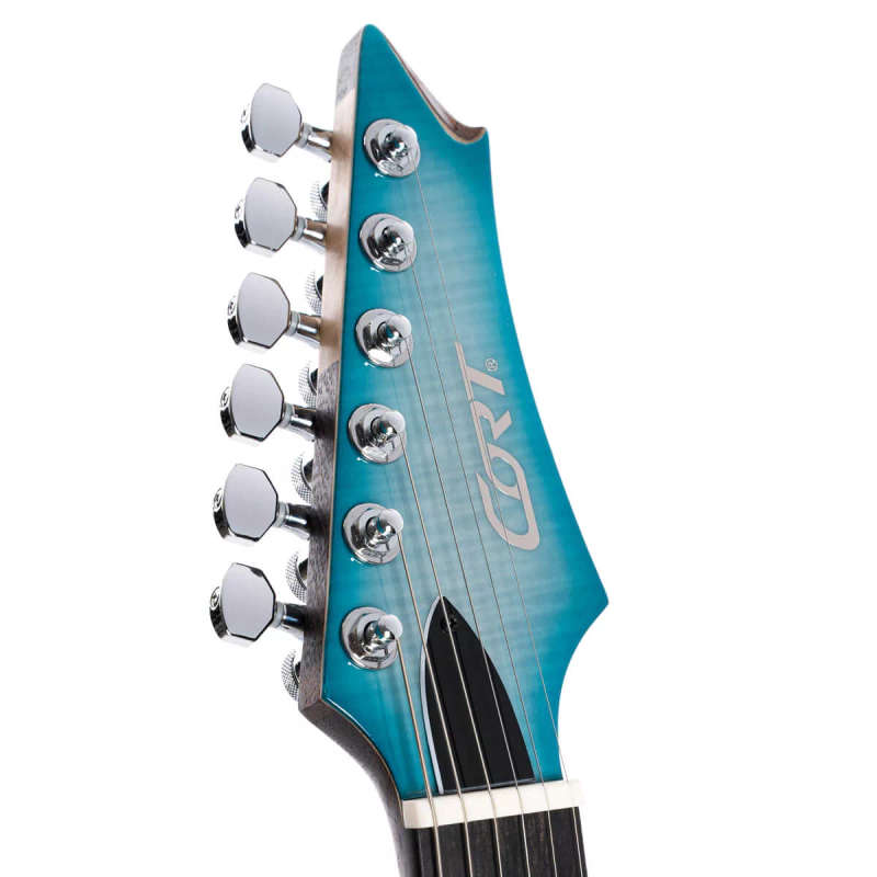 Cort X700 Duality II Electric Guitar with Gig Bag - Polar Ice Burst