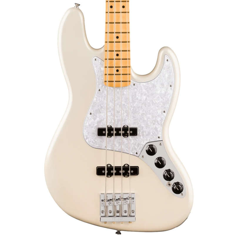 Fender Player II Modified Active Jazz Bass - Olympic Pearl, Maple Fingerboard