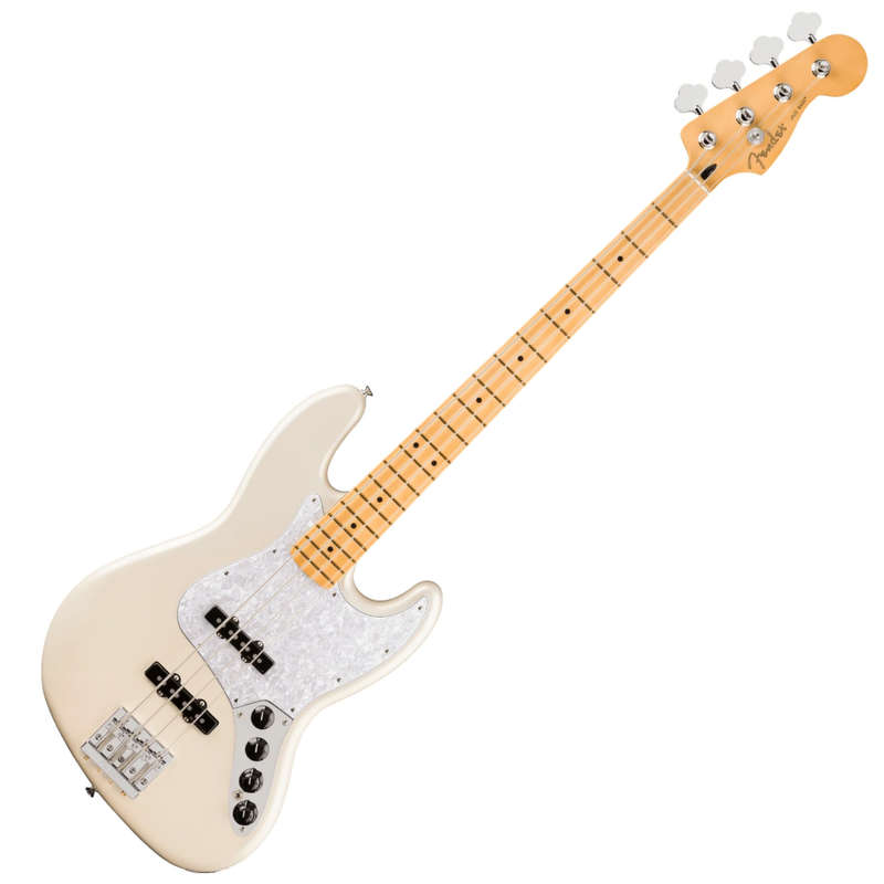 Fender Player II Modified Active Jazz Bass - Olympic Pearl, Maple Fingerboard