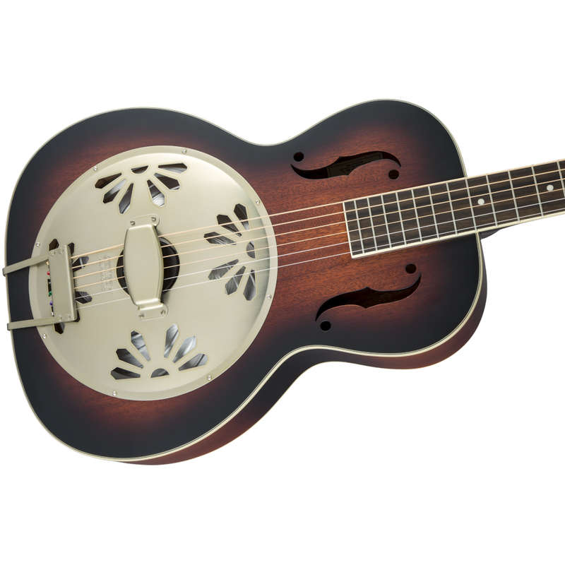 Gretsch G9241 Alligator Mahogany Round Neck Acoustic Electric Resonator - 2-color Sunburst