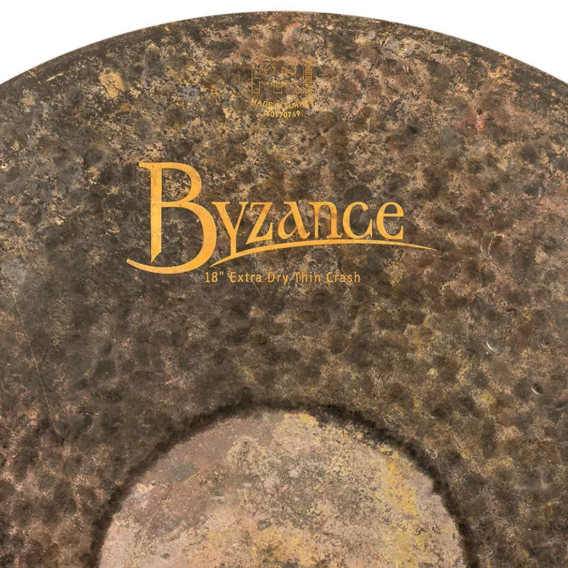 Meinl Cymbals 18 inch Byzance Extra Dry Thin Crash Cymbal