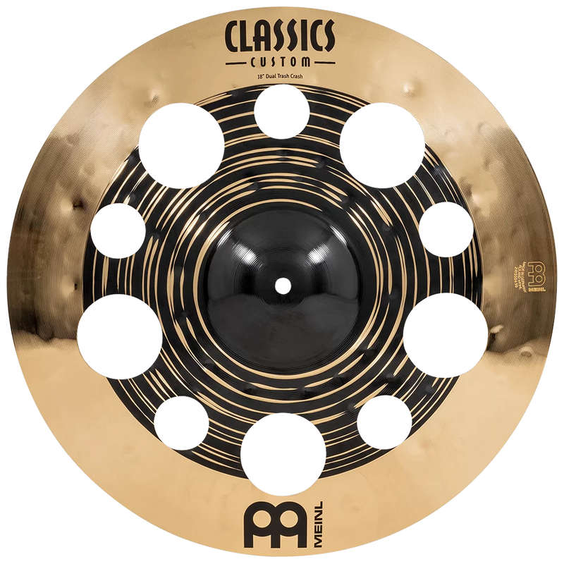 Meinl Cymbals 18 inch Classics Custom Dual Trash Crash