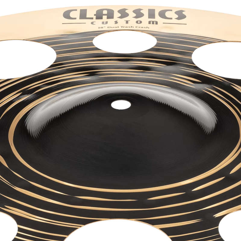 Meinl Cymbals 18 inch Classics Custom Dual Trash Crash