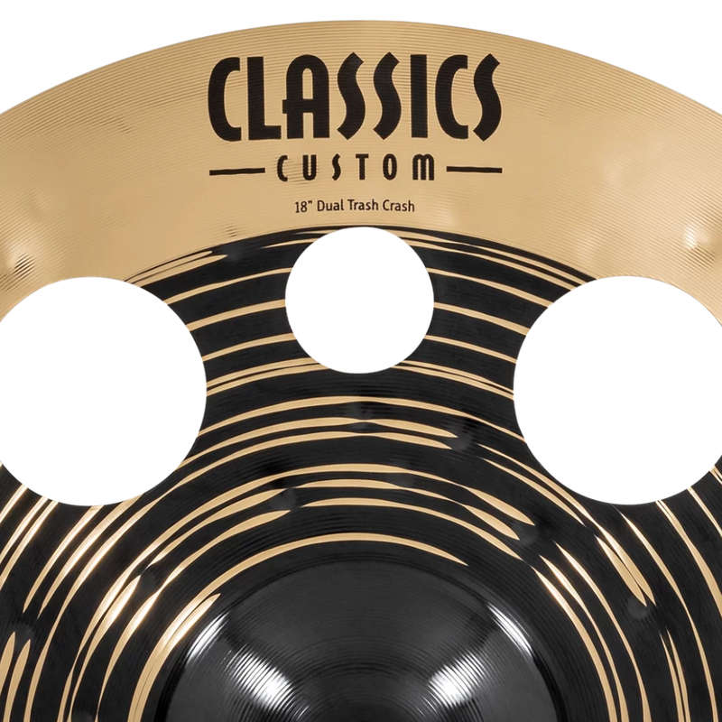 Meinl Cymbals 18 inch Classics Custom Dual Trash Crash