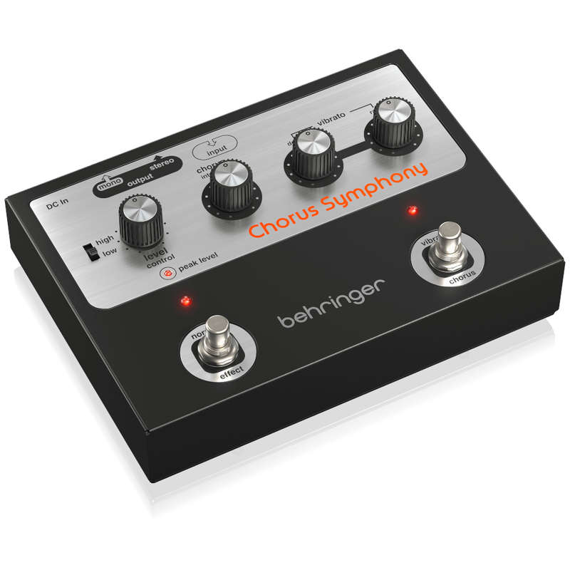 Behringer Chorus Symphony Chorus and Vibrato Guitar Pedal