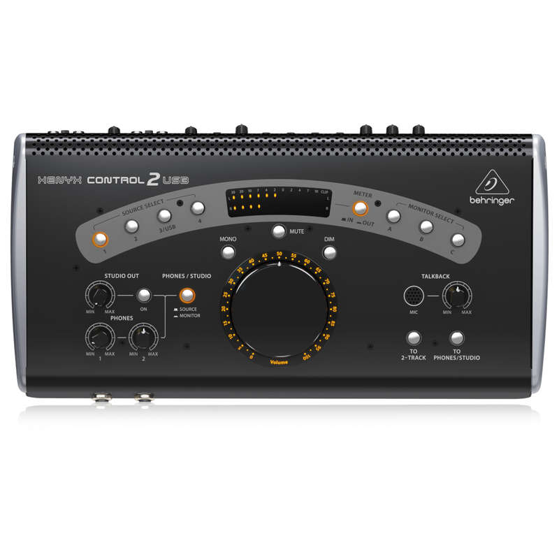 Behringer CONTROL2USB High-end Studio Control with VCA Control and USB Audio Interface