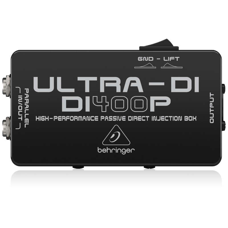 Behringer Ultra-DI DI400P 1-channel Passive Instrument Direct Box