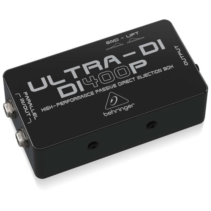Behringer Ultra-DI DI400P 1-channel Passive Instrument Direct Box