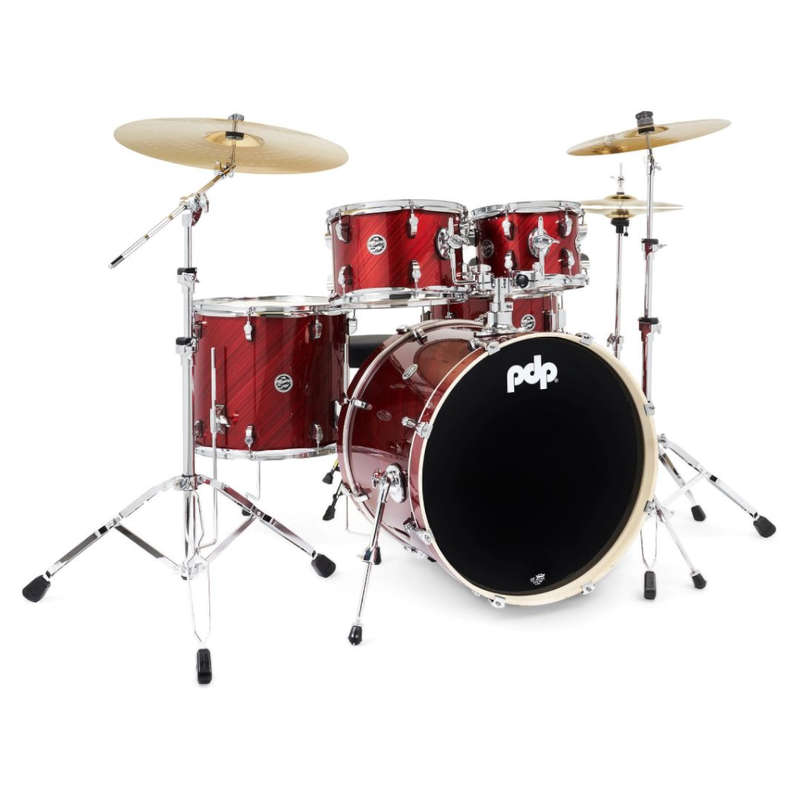 PDP Mainstage 5-piece Complete Drum Set - Twisted Cherry