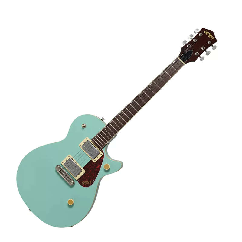 Gretsch Streamliner Jet Club Single-Cut with Wraparound  Electric Guitar -  Mint Metallic