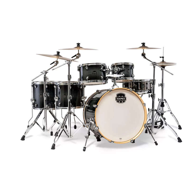 Mapex Armory Studioease Fast Drum Kit - Black Onyx Burst (excludes hardware & cymbals)