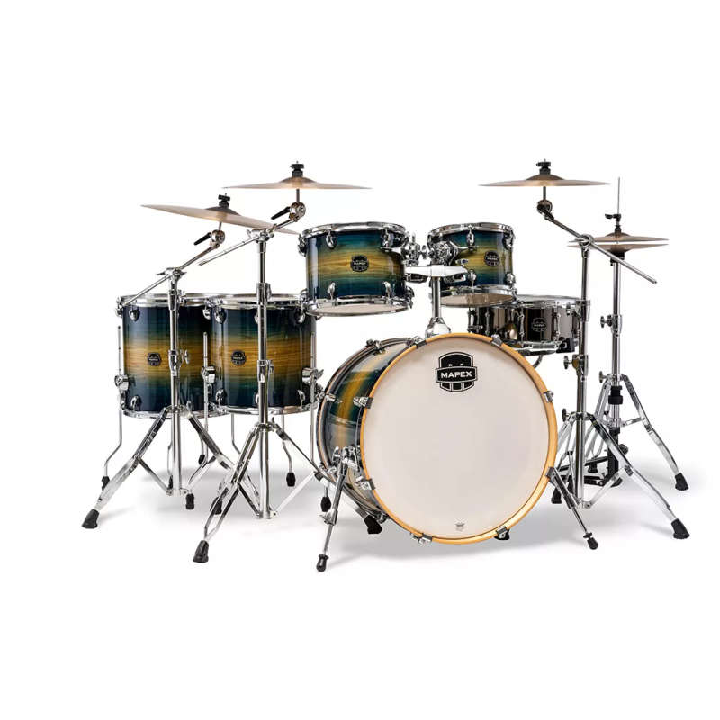 Mapex Armory AR628SVET Studioease Drum Kit - Rainforest Burst (excludes hardware & cymbals)