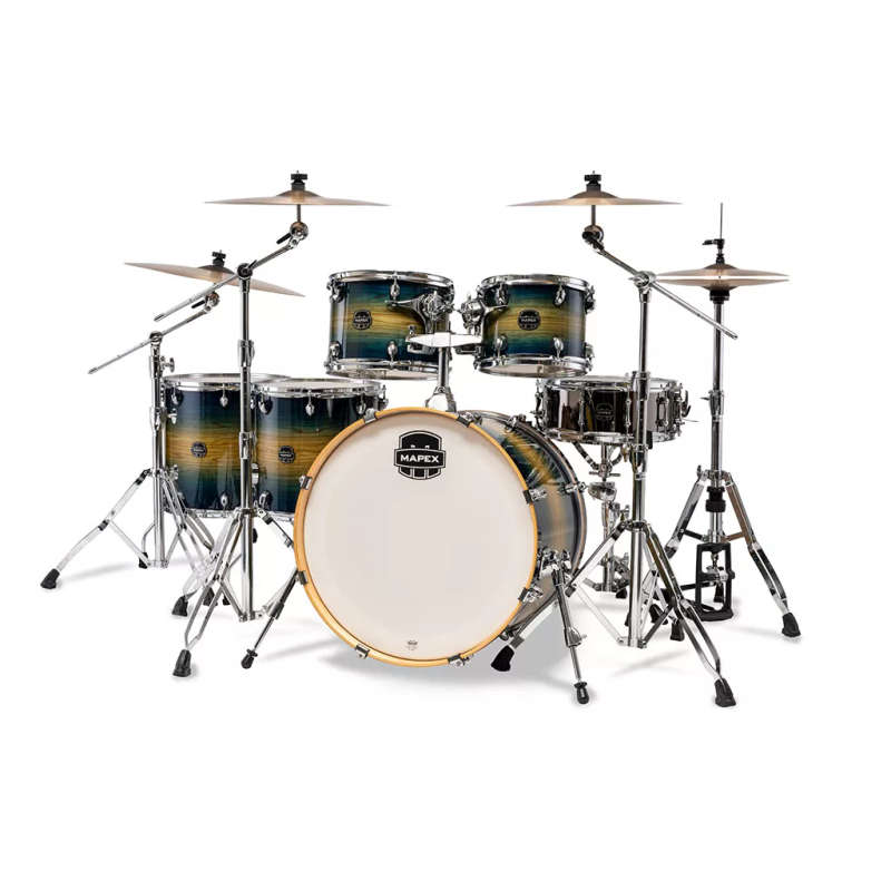 Mapex Armory AR628SVET Studioease Drum Kit - Rainforest Burst (excludes hardware & cymbals)