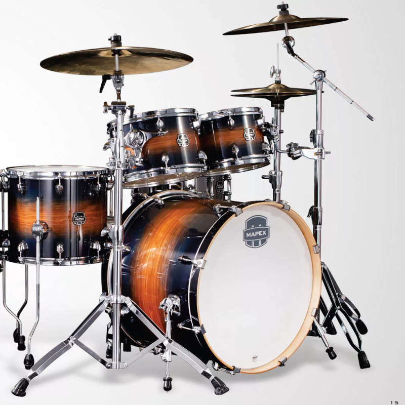 Mapex Armory Limited Edition 5-Piece Rock Drum Kit - Carribbean Ocean (excludes hardware & cymbals)