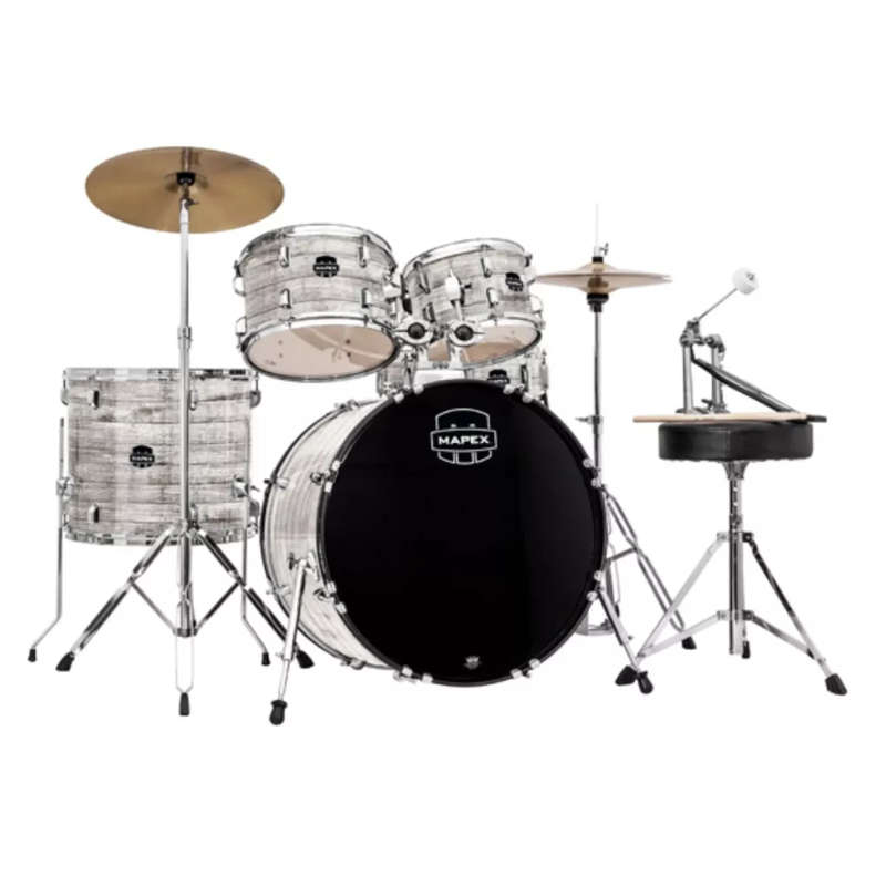 Mapex Prodigy 5-Piece Fusionease Drum Kit  - White Marblewood