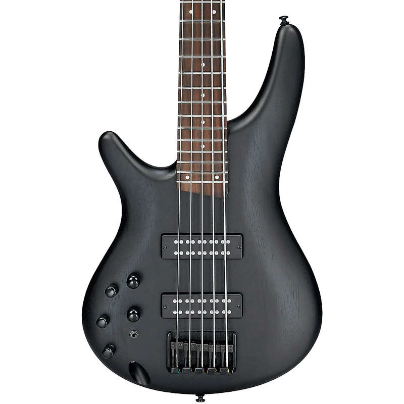 Ibanez Standard SR305EBL Left-handed Bass Guitar - Weathered Black