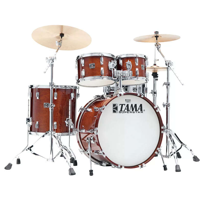 Tama Superstar Reissue 4-Piece Drum Shell Pack - Super Mahogany