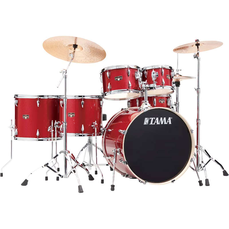 Tama Imperialstar 6-Piece Drum Kit - Burnt Red Mist