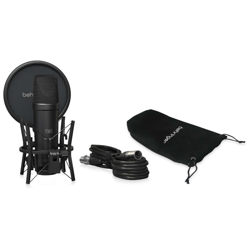 Behringer TM1 Complete Microphone Recording Package - Dark Edition