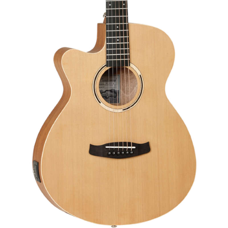Tanglewood Roadster TR4CELH Left Handed Super Folk Acoustic-Electric Guitar - Natural
