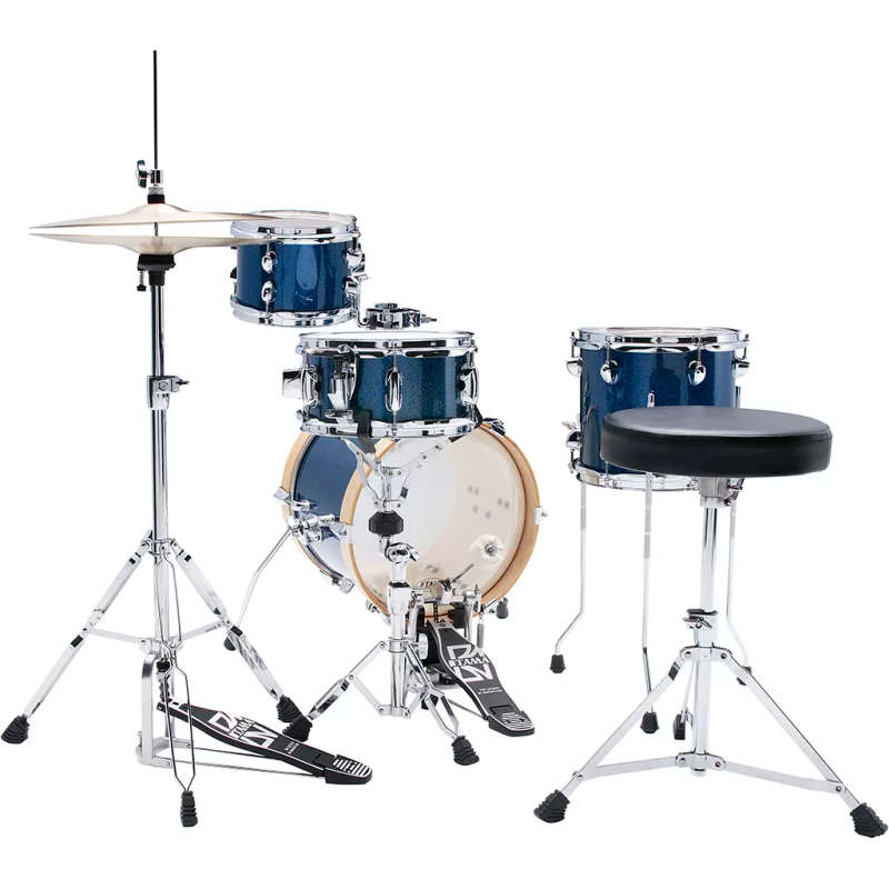 Tama Club-JAM Flyer 4-Piece Drum Kit - Indigo Sparkle