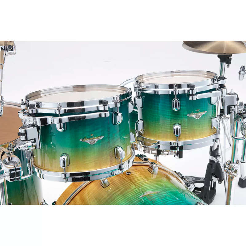 Tama Starclassic Maple Drum Shell Kit - Marine Shoreline Movingui Fade