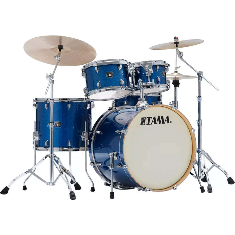 Tama Superstar Classic 5-Piece Drum Shell Pack with 22" Bass Drum - Indigo Sparkle