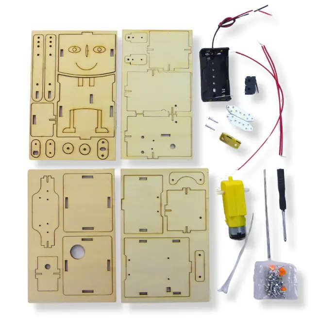 STEM Educational Toys - DIY Coin Stealing Robot