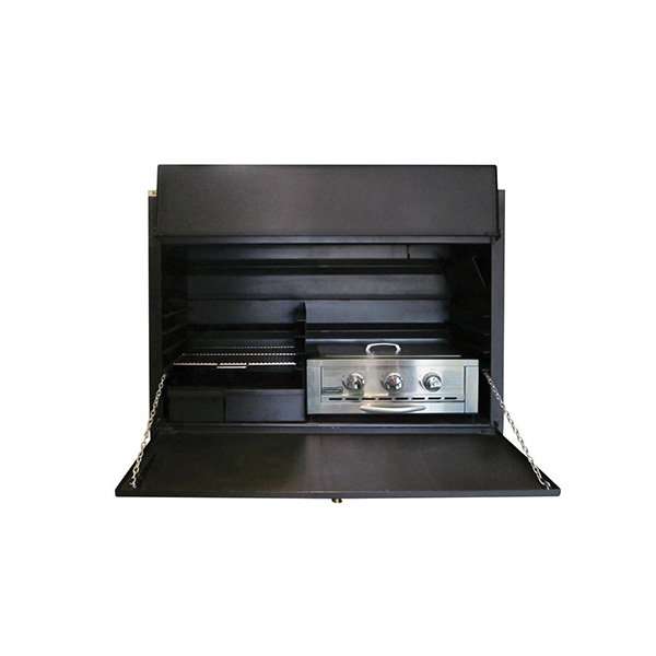 Megamaster 1500 Built-in Gas Combo Braai (Excl 630 Gas Insert)