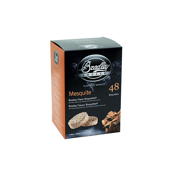 Bradley Smoker Mesquite Flavour Bisquettes 48-pack