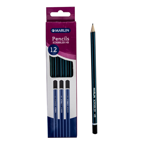 Marlin Hb Pencil Strips Blue