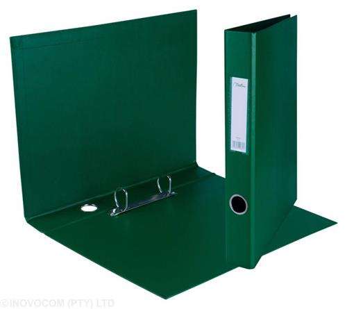 Treeline 2 Ring File PVC Ringbinder 25mm A4 Green