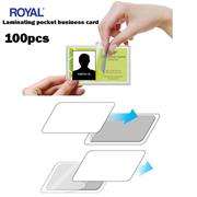 Royal Laminating Pocket Business Card
