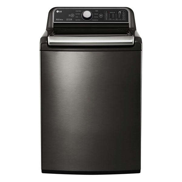 LG T2472WFFSTD/T2472FHTL 24kg Black S/Steel Top Loaded W/Machine