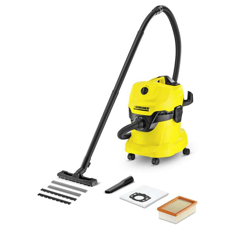 Karcher WD4 Plastic Vaccume Cleaner 1000w