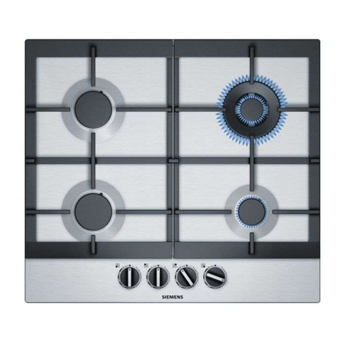 Siemens iQ500 60cm 4 Burner Gas Hob Stainless steel (EC6A5HC90)