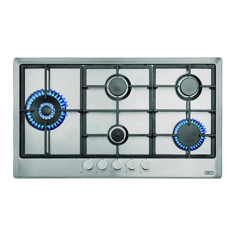 Defy DHG129 Gemini Gas Hob DHG129 5 Gas Burner