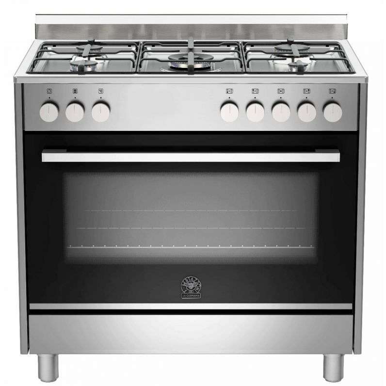 La Germania 90cm Gas Hob; Electric Oven - S-Steel RUS95C61LDX