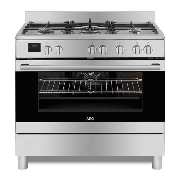 AEG 10369GN-MN 90cm Stainless Steel Gas Stove -