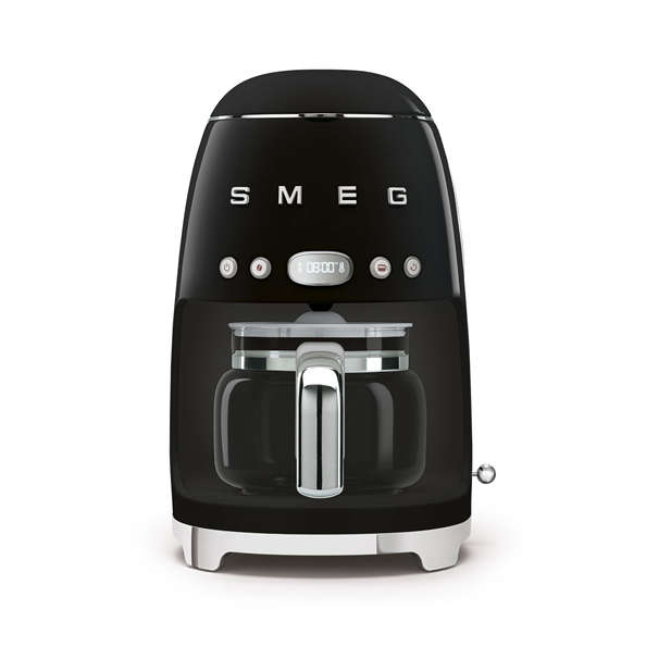 Smeg Black Drip Filter Coffee Machine