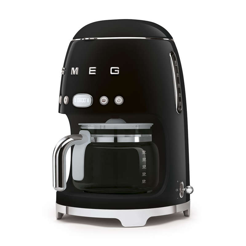 Smeg Black Drip Filter Coffee Machine