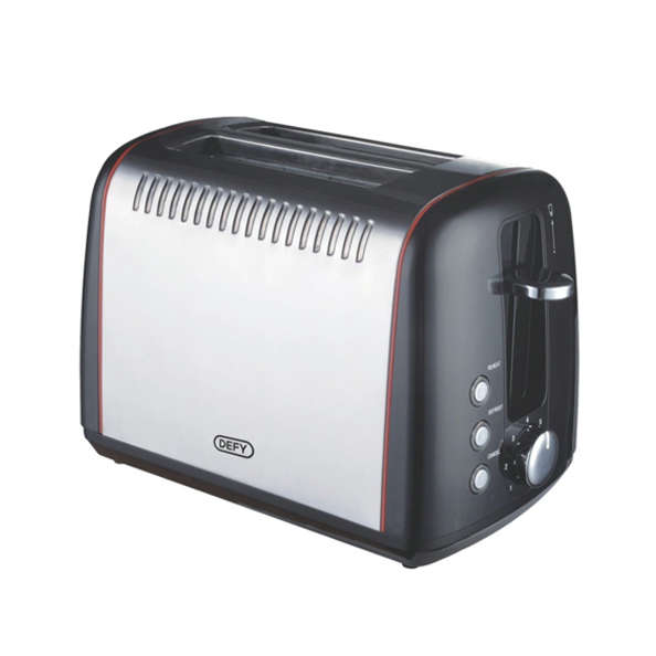 Defy 900W 2 Slice Stainless Steel Toaster