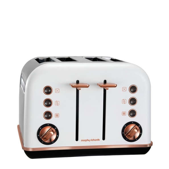 Morphy Richards Toaster 4 Slice Rose Gold 240115