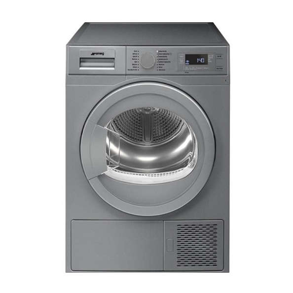 Smeg DHTS81LSA 8kg Silver Dryer Heat Pump -
