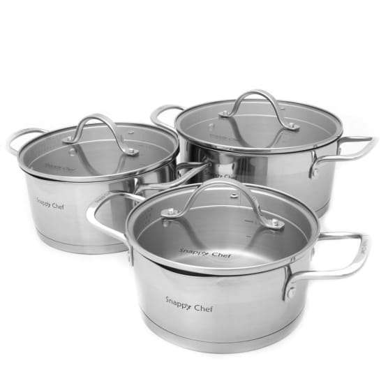 Snappy Chef Platinum Set 6 Piece SSC006