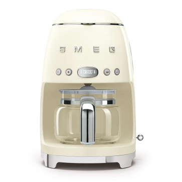 Smeg DCF02CRSA 1.4L Cream Drip Coffee Machine